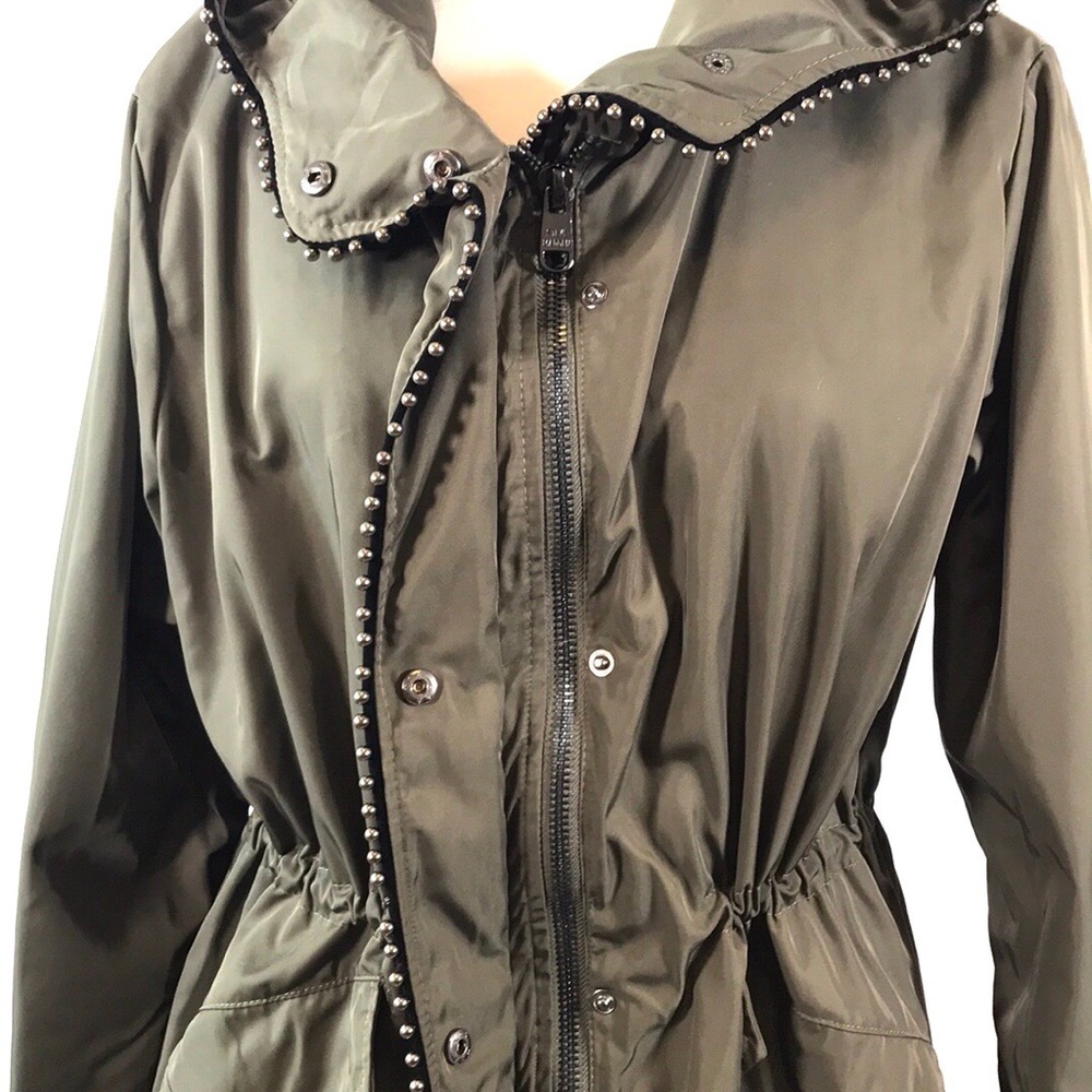 Steve Madden Women’s Olive Coat. Size: M - Picture 4 of 8